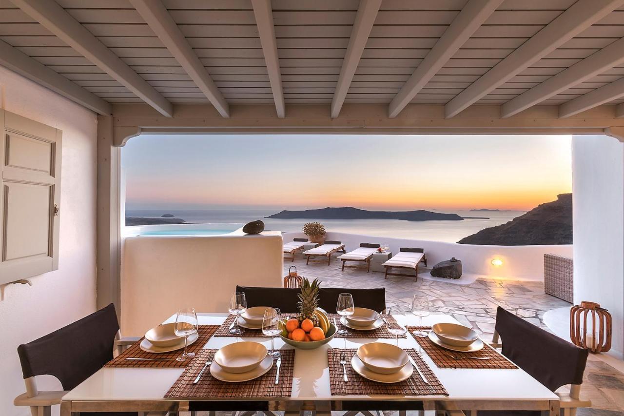 180° Caldera By Stylish Stays Firostefani Eksteriør bilde