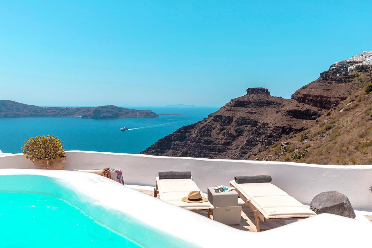 180° Caldera By Stylish Stays Firostefani Eksteriør bilde