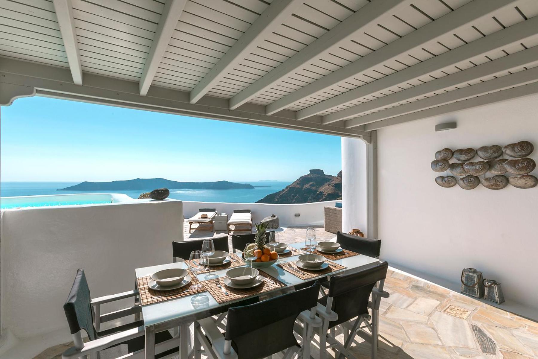180° Caldera By Stylish Stays Firostefani Eksteriør bilde